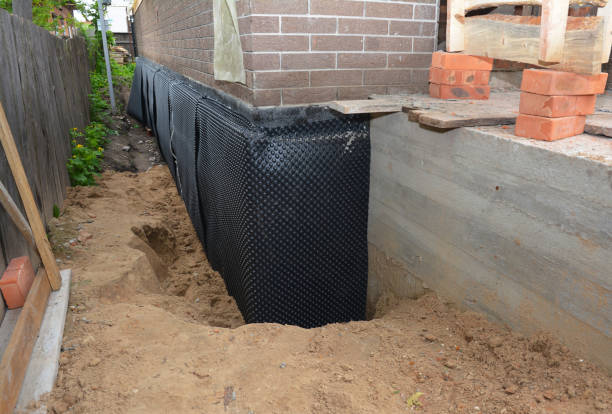 Crawl space vapor barrier installation in Morral, OH